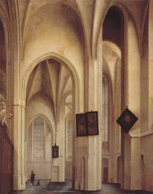 Pieter Jansz Saenredam Church Interior in Utreche (mk08) France oil painting art